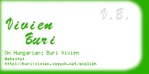 vivien buri business card